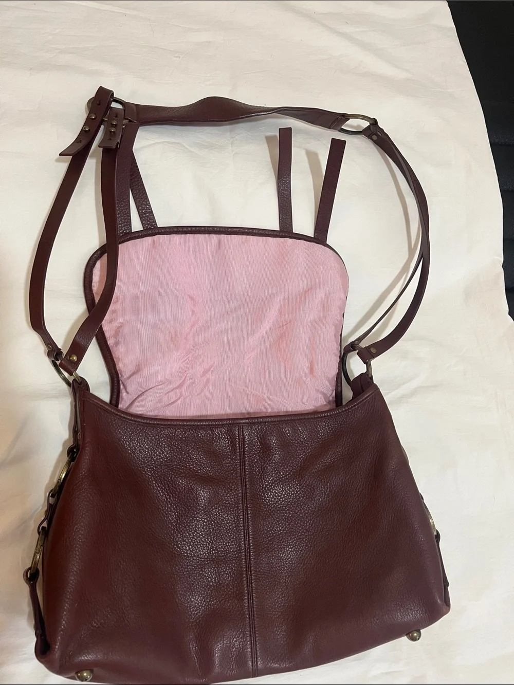 G series Flap Brown Soft Leather Bag Tobacco Glamour Sport Lthr Unit